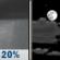 Tonight: A slight chance of rain showers between 9pm and 11pm. Partly cloudy, with a low around 56. Northwest wind 5 to 10 mph. Chance of precipitation is 20%. Tonight: Slight Chance Rain Showers then Partly Cloudy