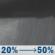 Tonight: A chance of rain showers after 9pm. Mostly cloudy. Low around 64, with temperatures rising to around 67 overnight. East southeast wind 5 to 10 mph. Chance of precipitation is 50%. Tonight: Chance Rain Showers